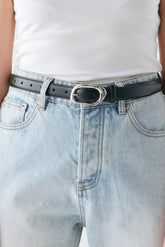 Mali Leather Belt Black