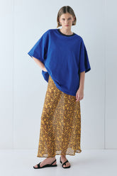 Willow Tee Cobalt Stripe