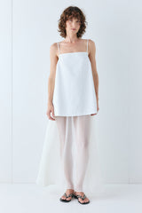 Vivian Tunic Top White