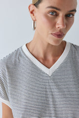 Lee Tank Black Stripe