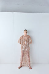 Vilma Sequin Maxi Skirt Bronze