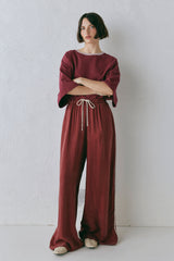 Moonscapes Pants Wine