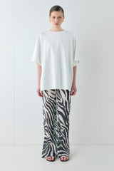 Remi Sheer Pants Zebra