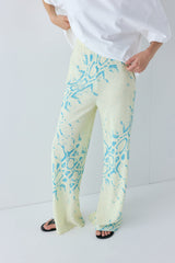 Remi Pants Yellow Snake