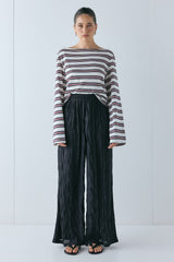 Raya Pants Crinkle Black