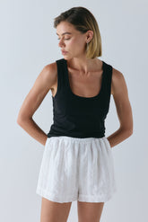 Juno Shorts White