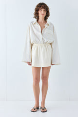 Elka Mini Skirt Cream