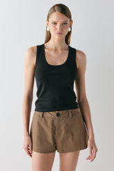 Salome Shorts Brown Stripe