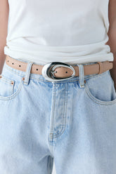 Alina Leather Belt Tan