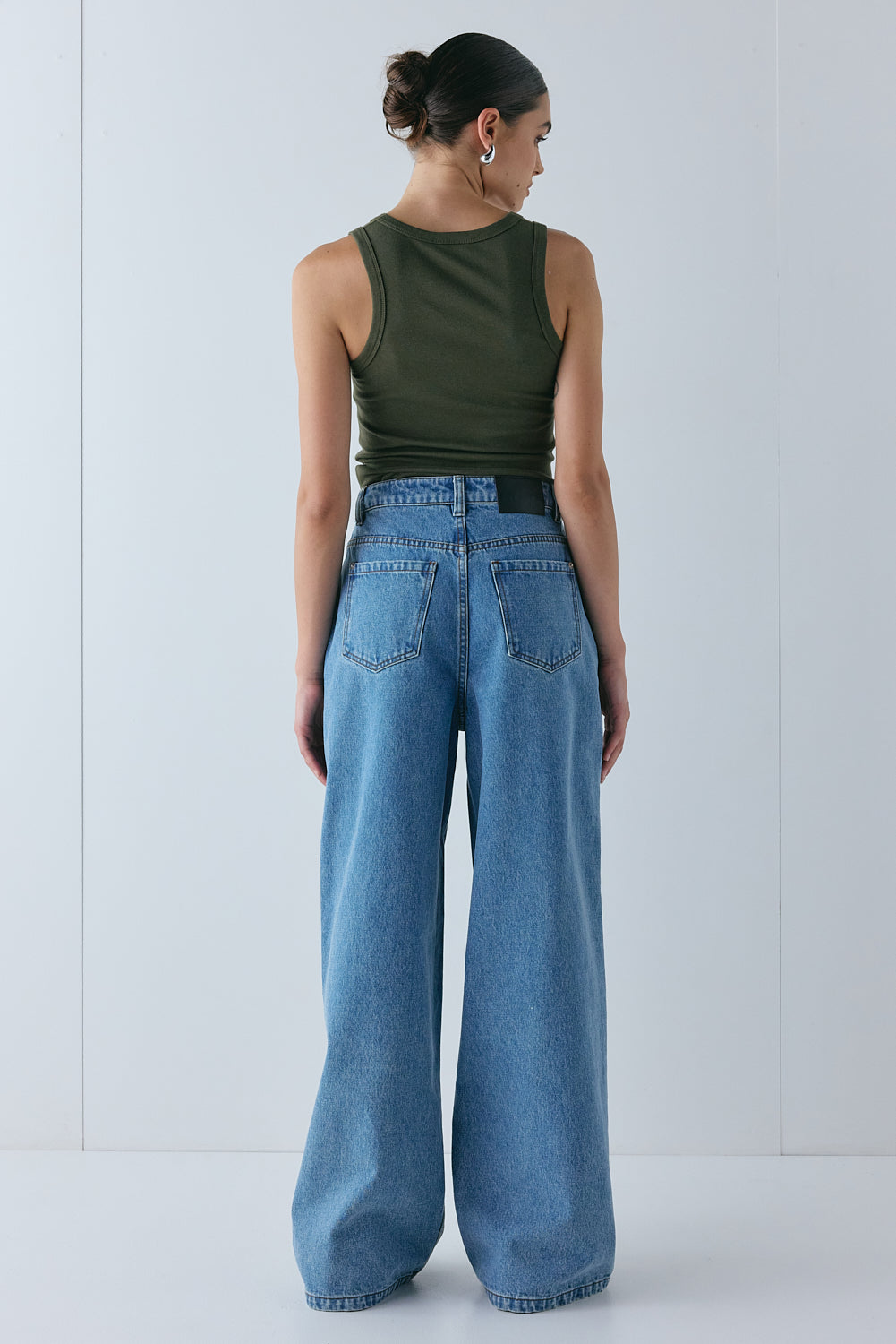 Hayden High Rise Denim Jeans Blue