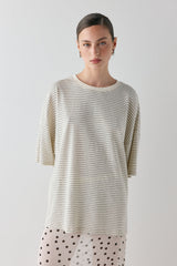 Willow Tee Grey Stripe