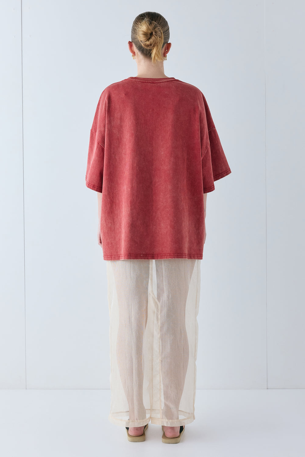 Willow Tee Chalk Red