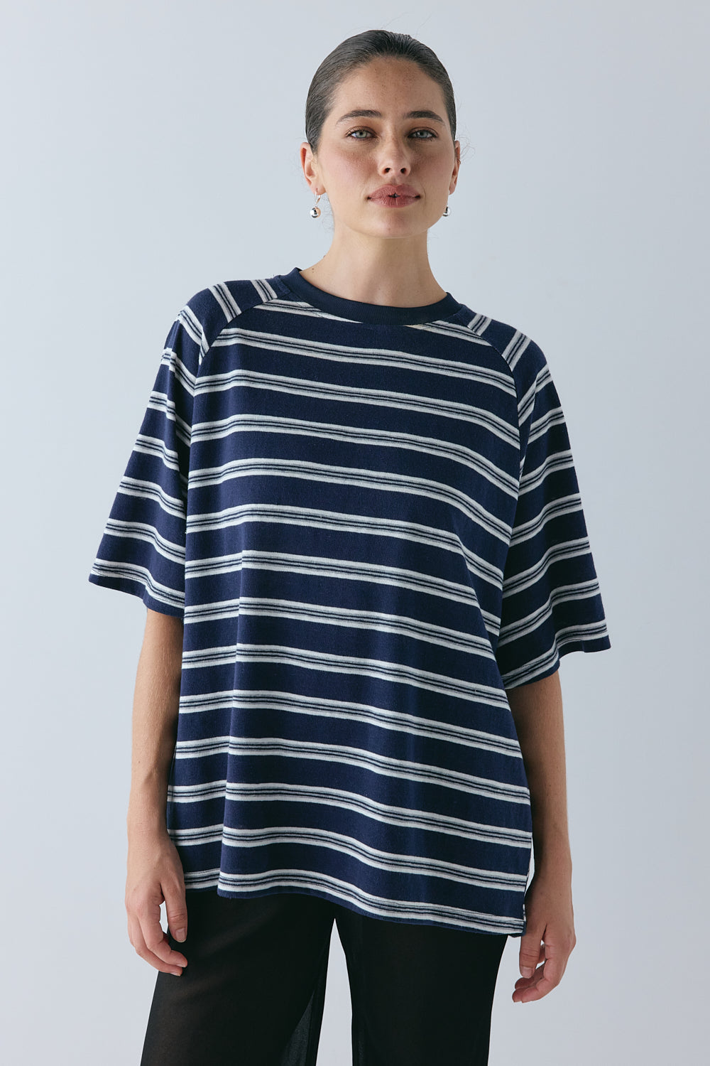 Blair Tee Navy Stripe