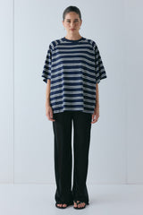 Blair Tee Navy Stripe