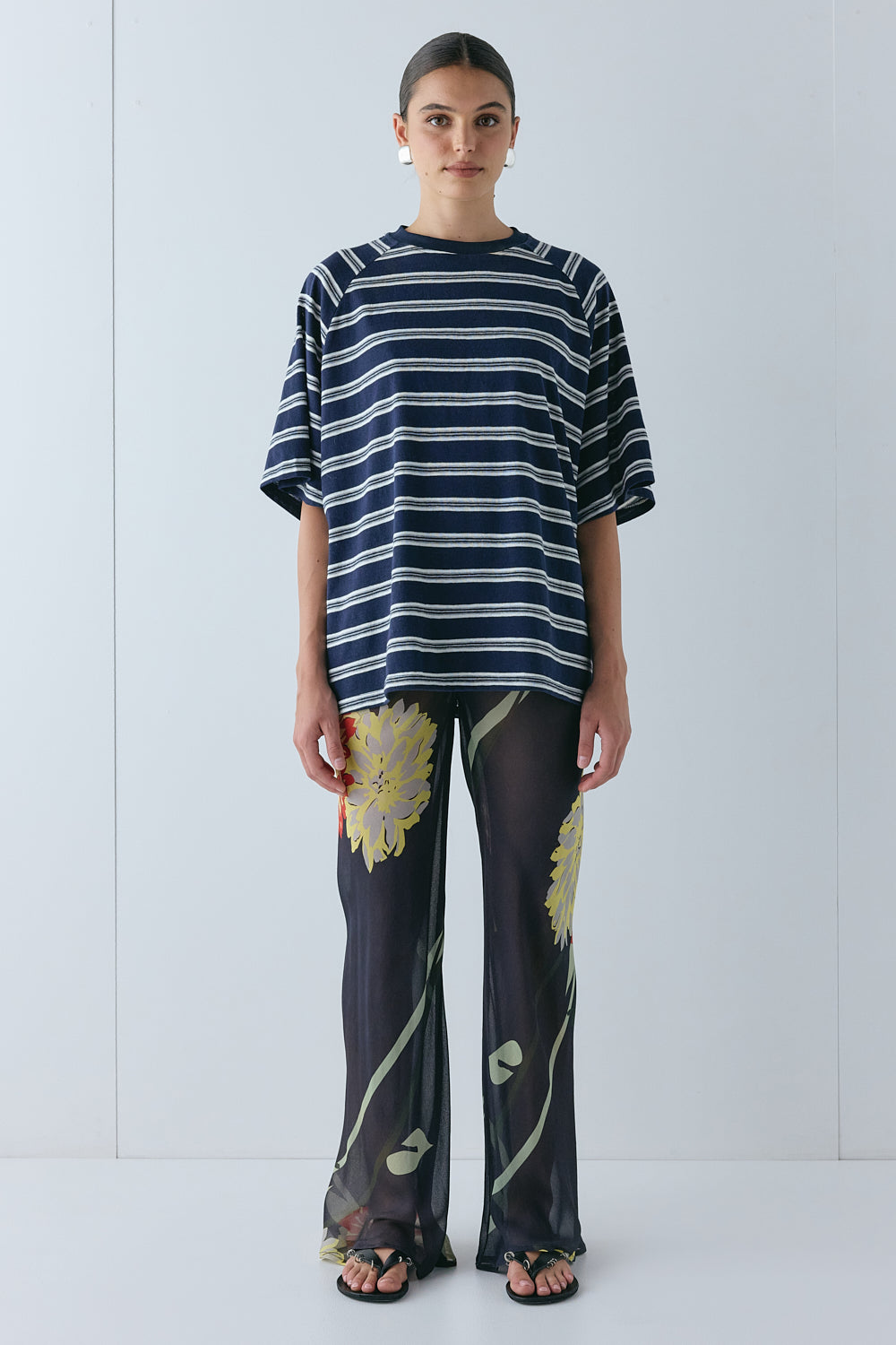 Blair Tee Navy Stripe