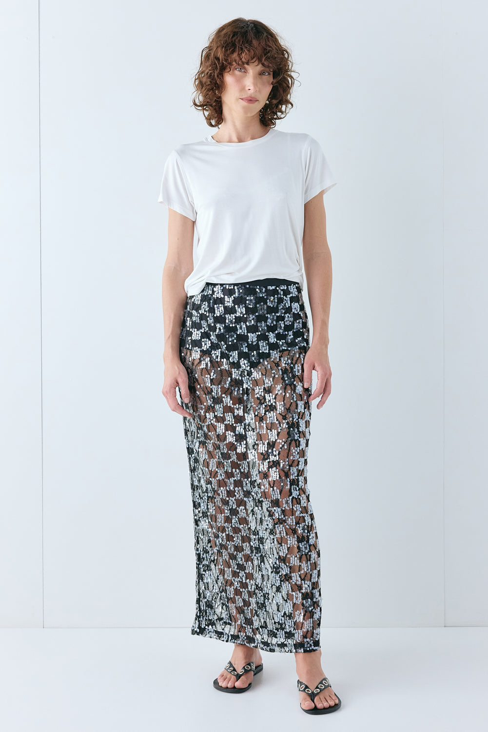 Cecile Tee White