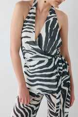 Prue Top Zebra