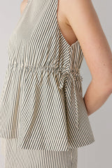 Indi Top Black Stripe