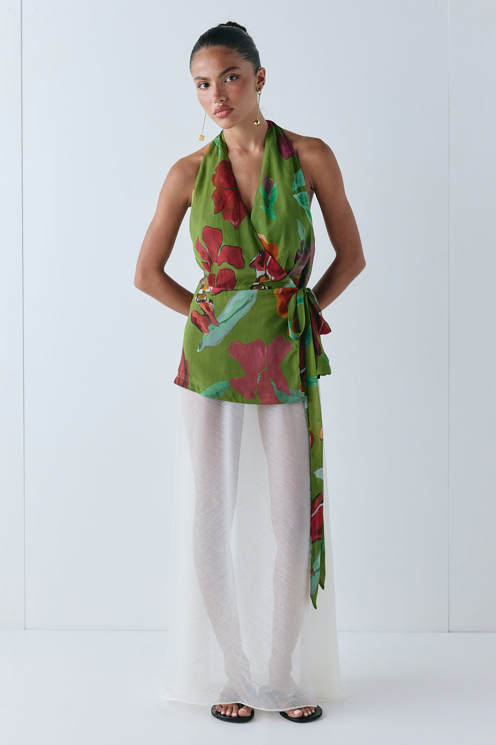 Prue Top Poppy