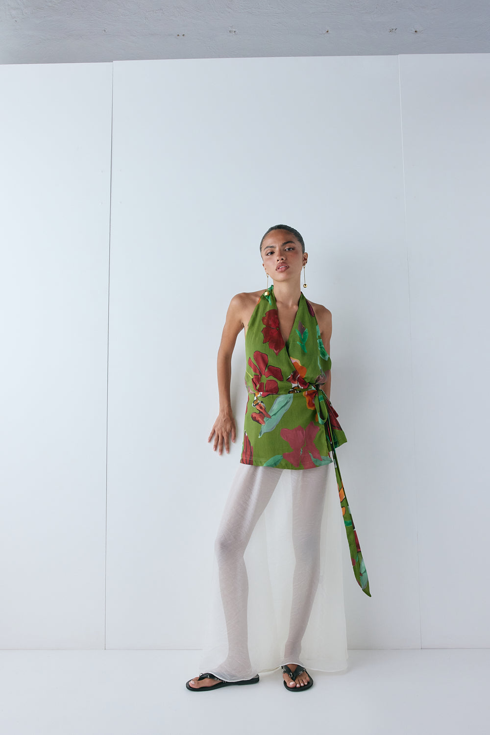 Prue Top Poppy