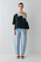 Miette Lace Top Black