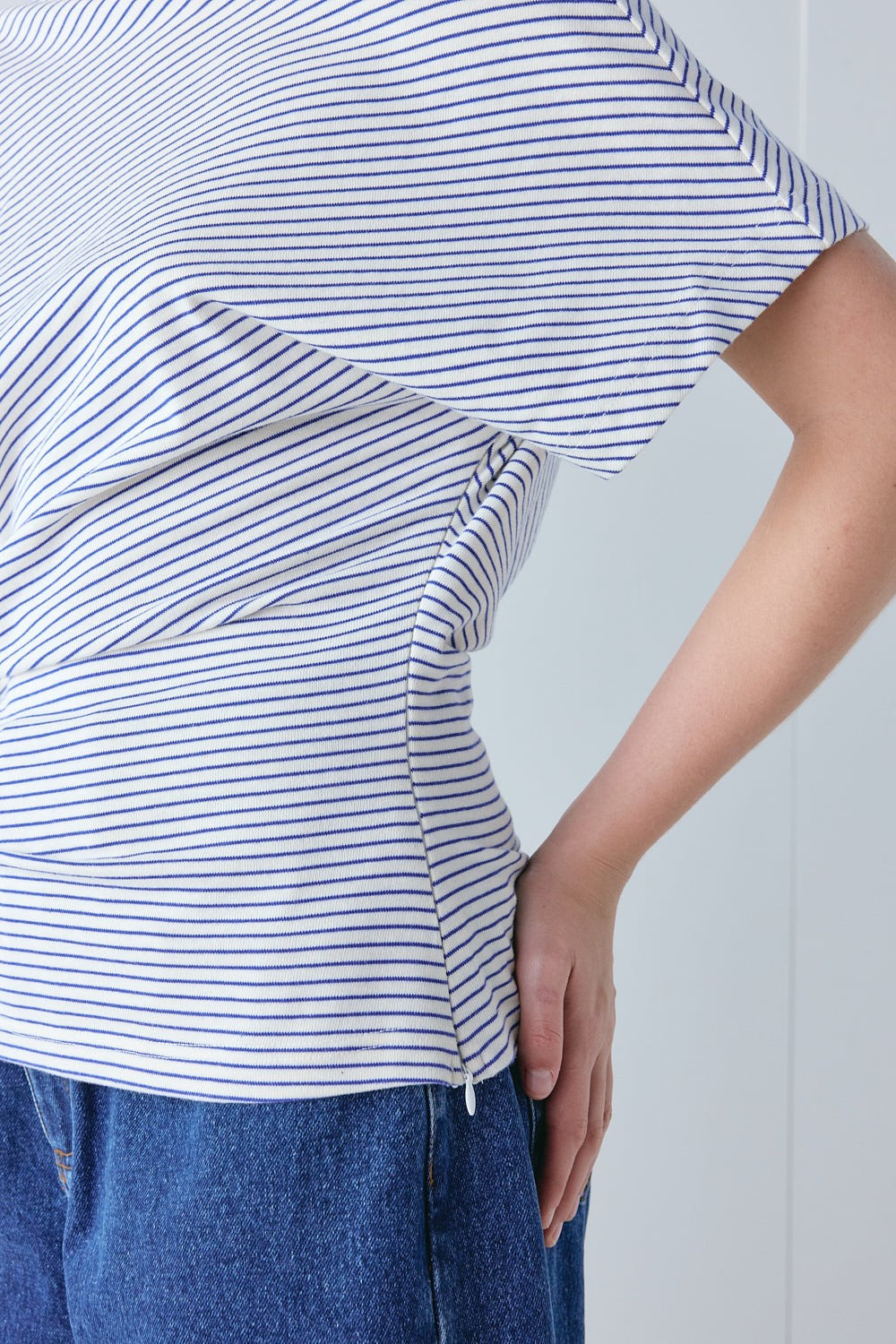 Liv Top Cobalt Stripe