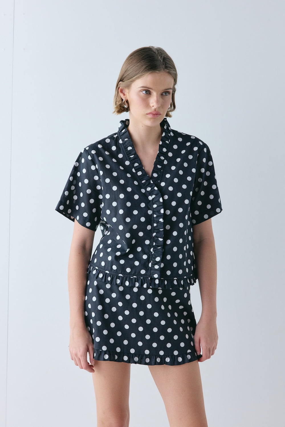 Piper Top Polka Dot