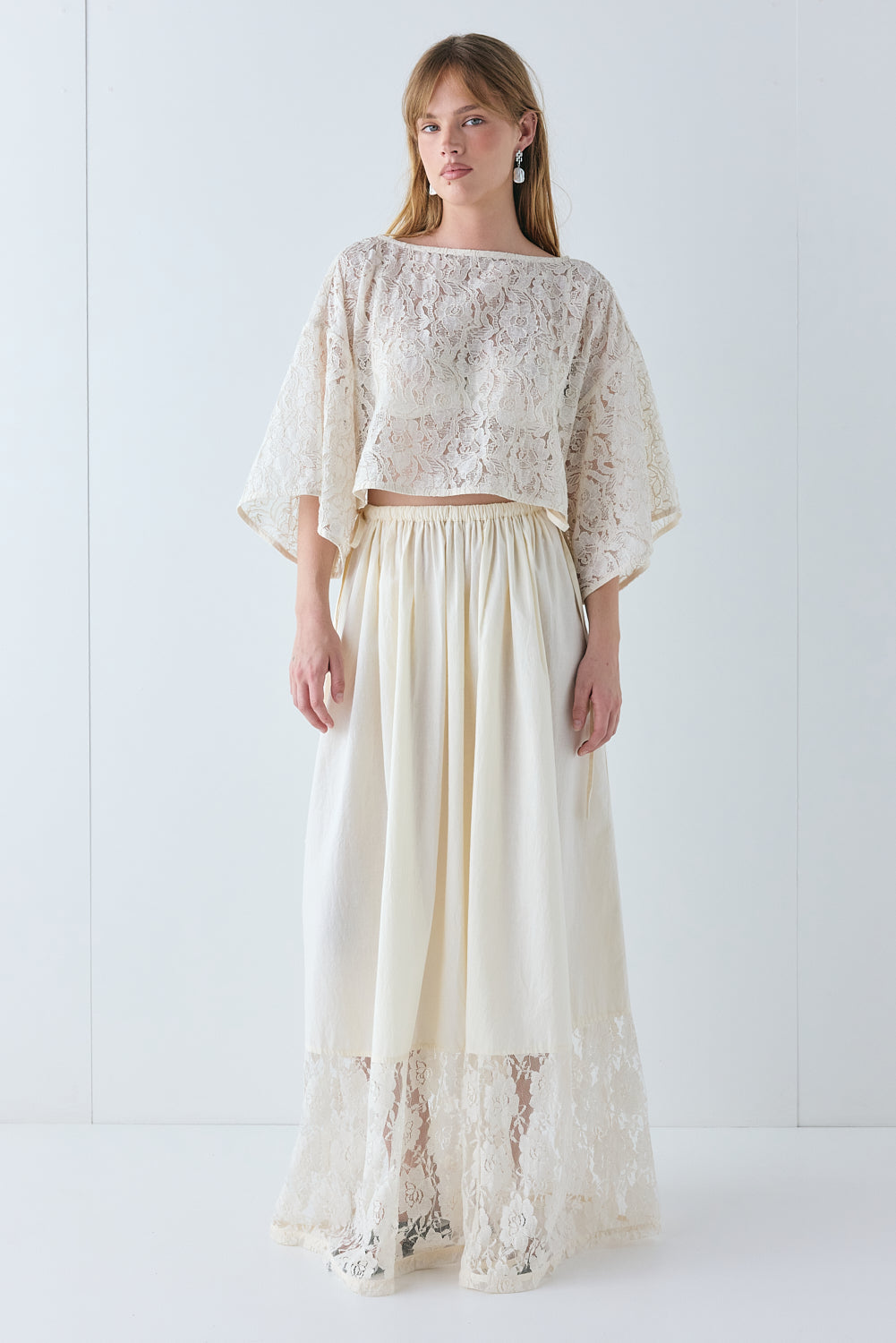 Alix Lace Top Cream