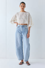 Alix Lace Top Cream