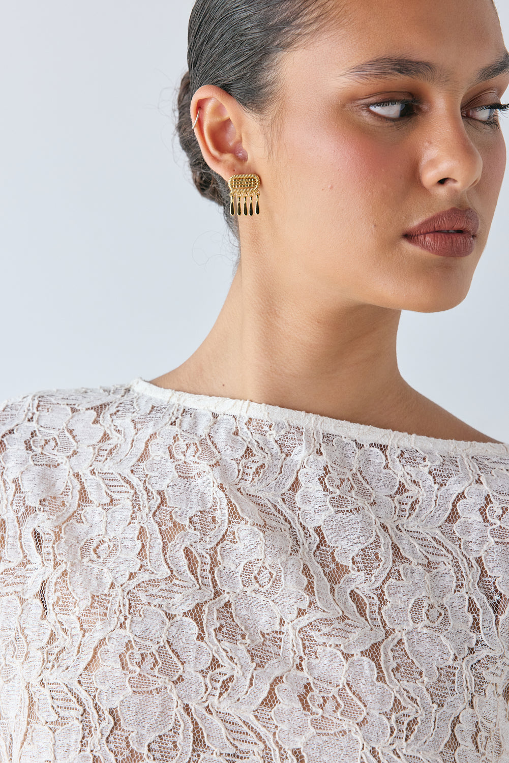 Alix Lace Top Cream