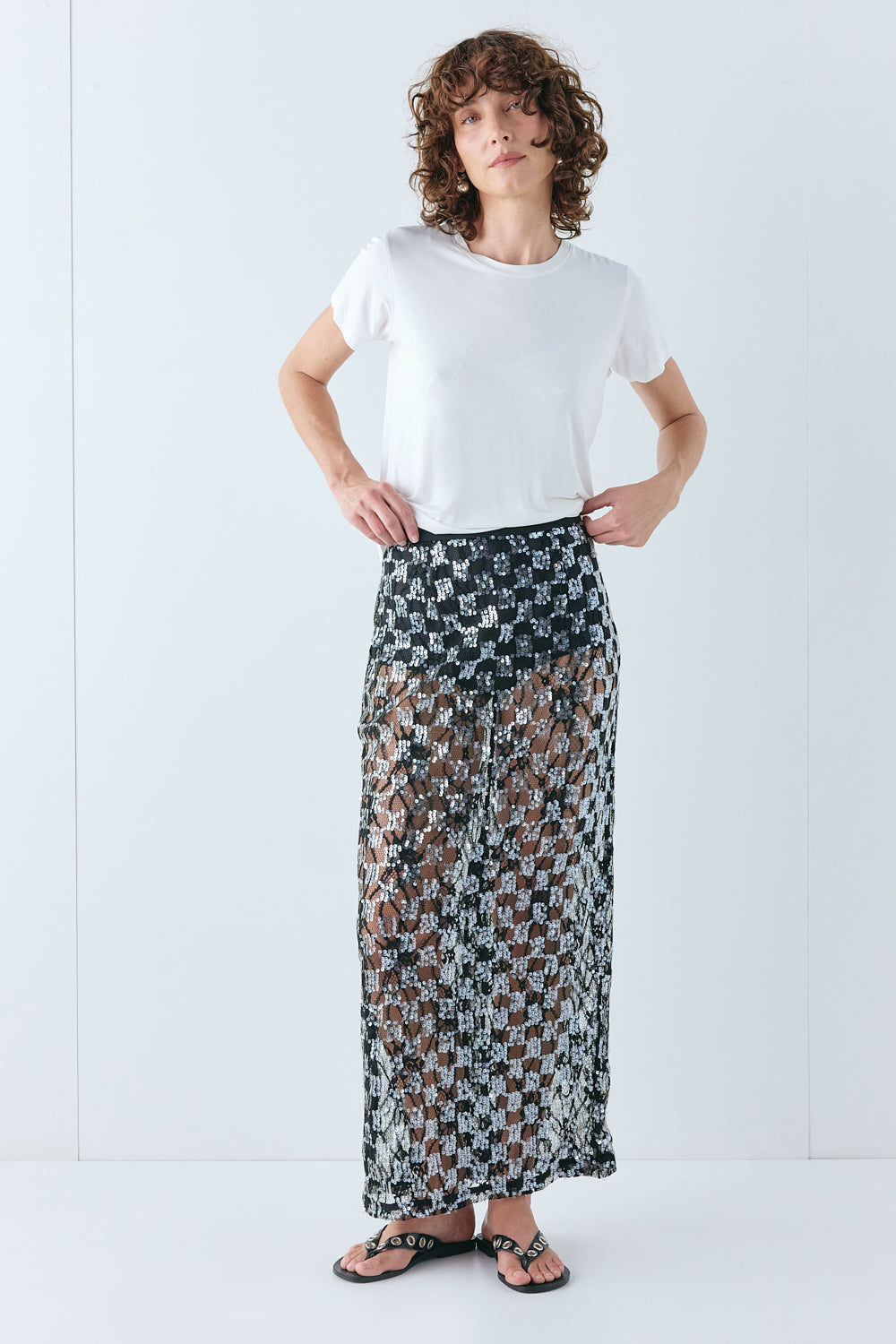 Cecile Tee White