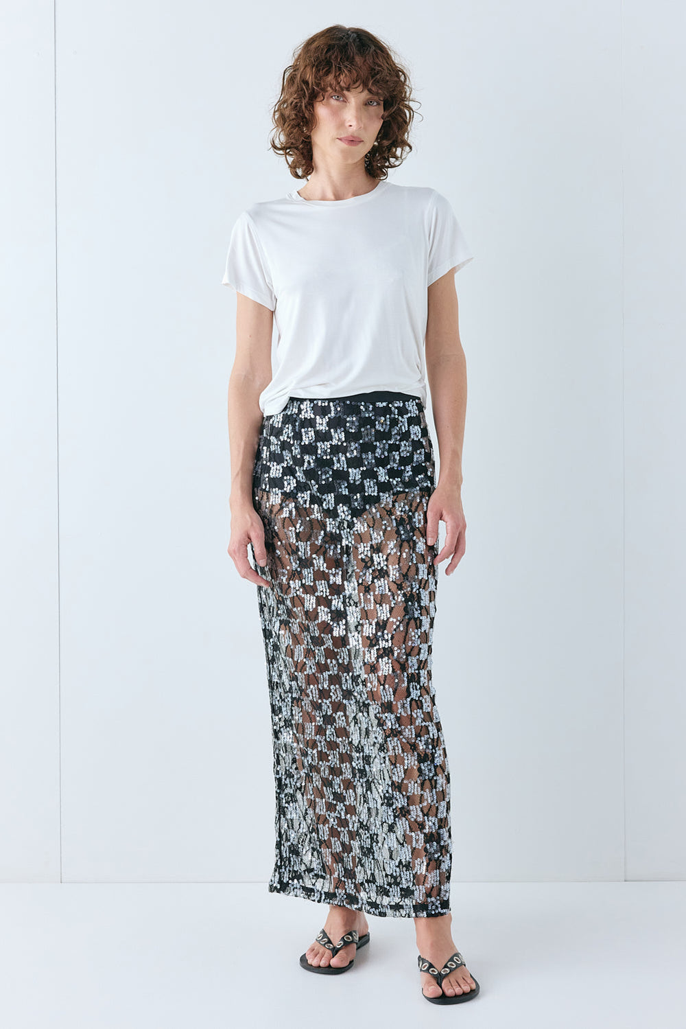 Cecile Tee White