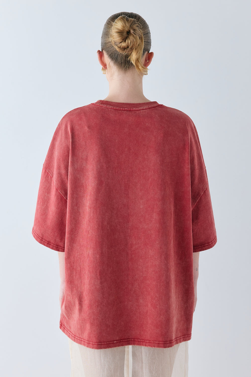Willow Tee Chalk Red