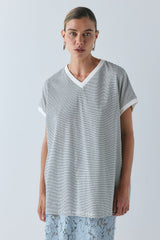 Lee Tank Black Stripe