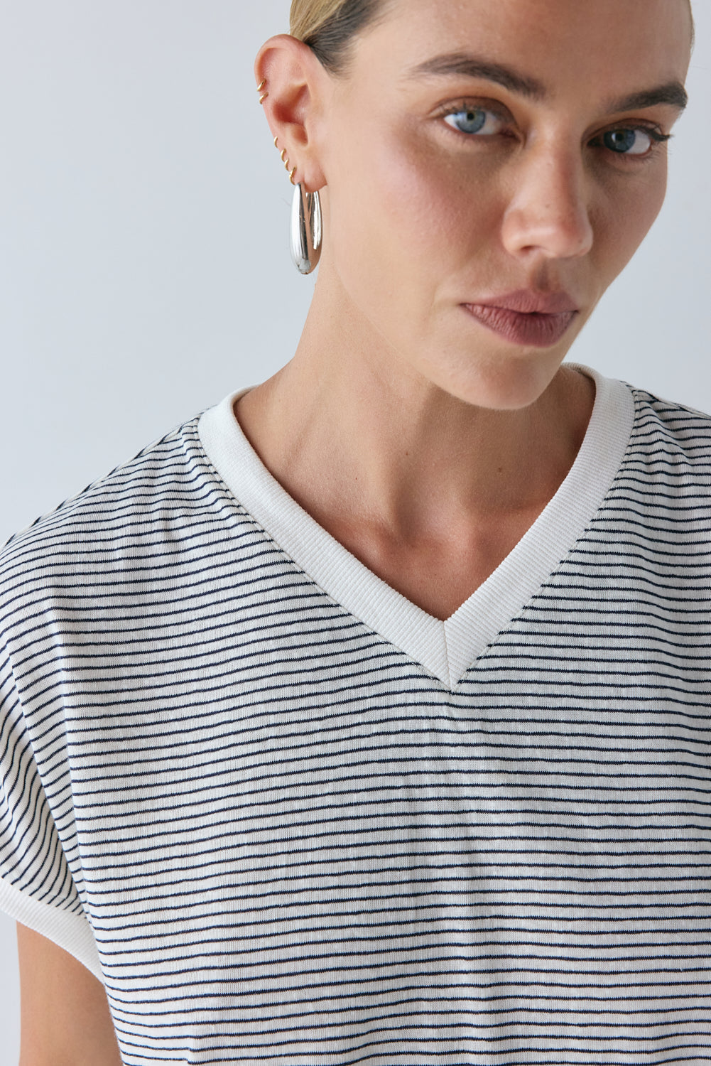 Lee Tank Black Stripe