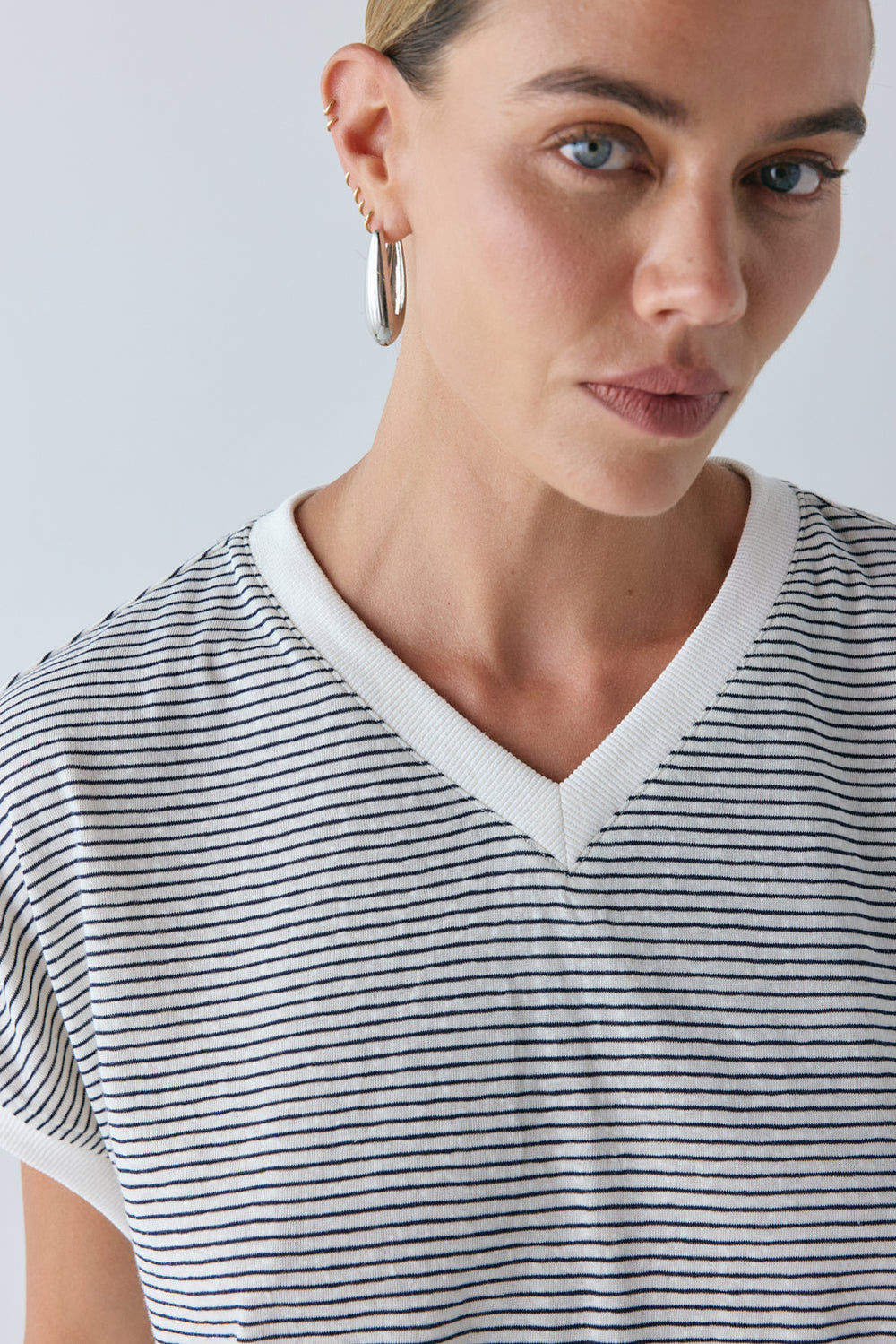 Lee Tank Black Stripe