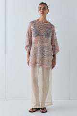 Arden Sequin Top Pink