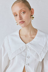Mae Blouse White