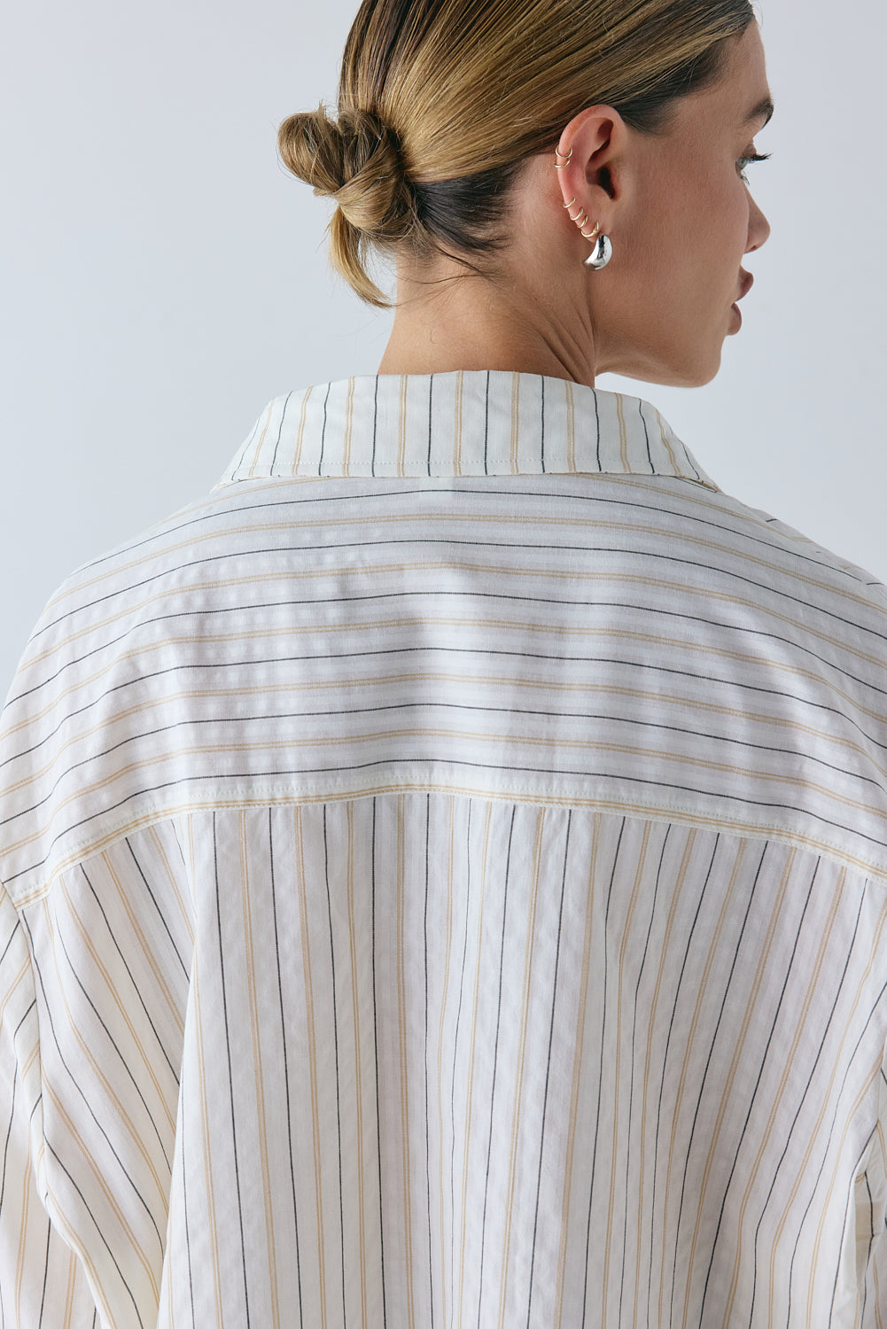 Vale Shirt Cream Stripe
