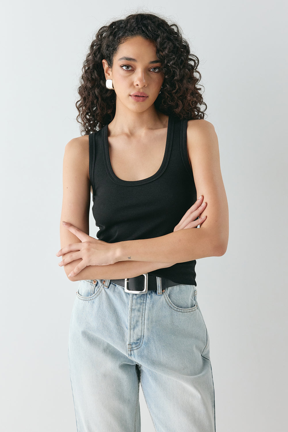 Cora Tank Black