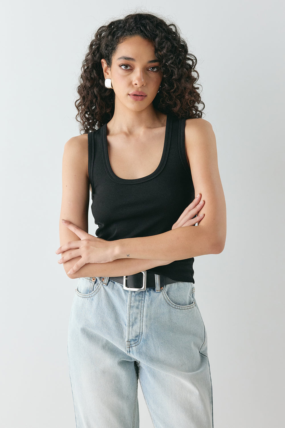 Cora Tank Black