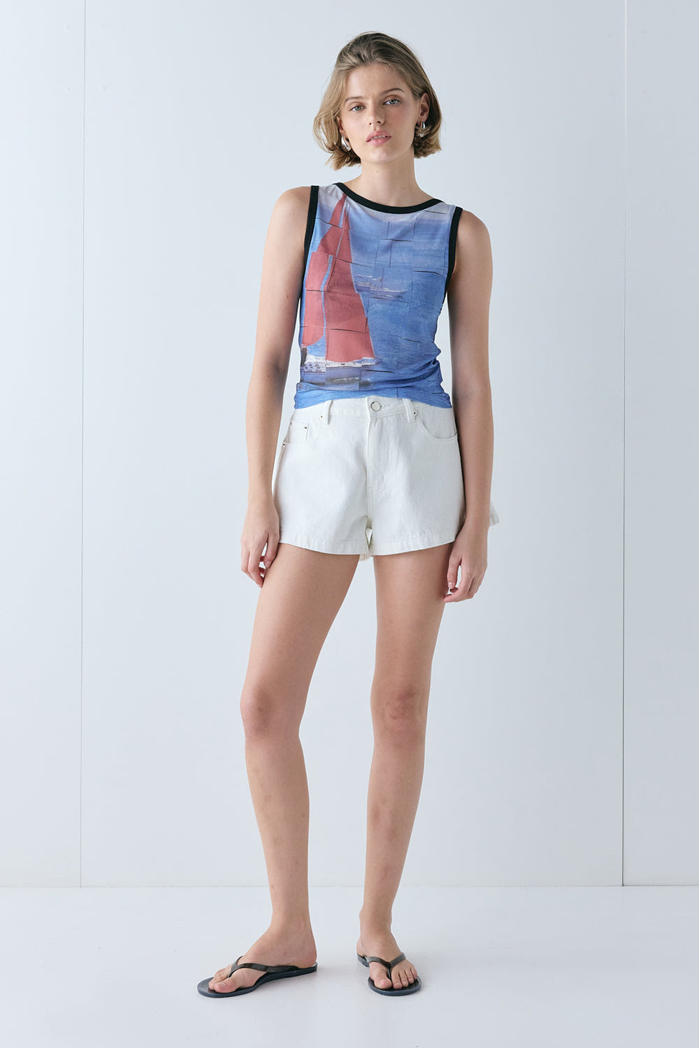 Alexia Mesh Top Sail