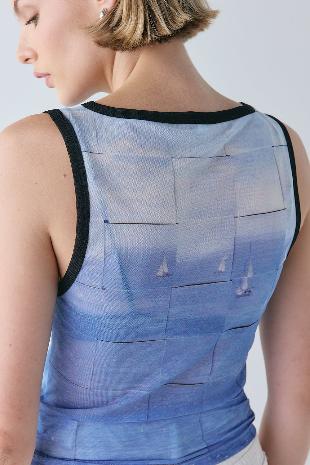 Alexia Mesh Top Sail