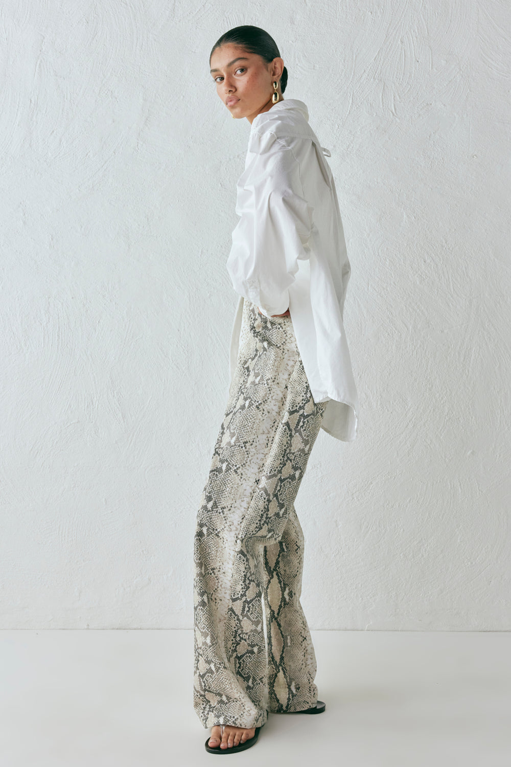 Rue High Rise Pants Snake