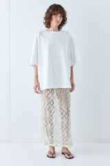 Devyn Sequin Midi Skirt Lace