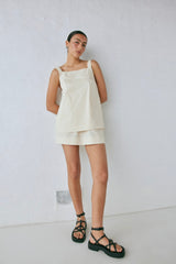 Elka Mini Skirt Cream