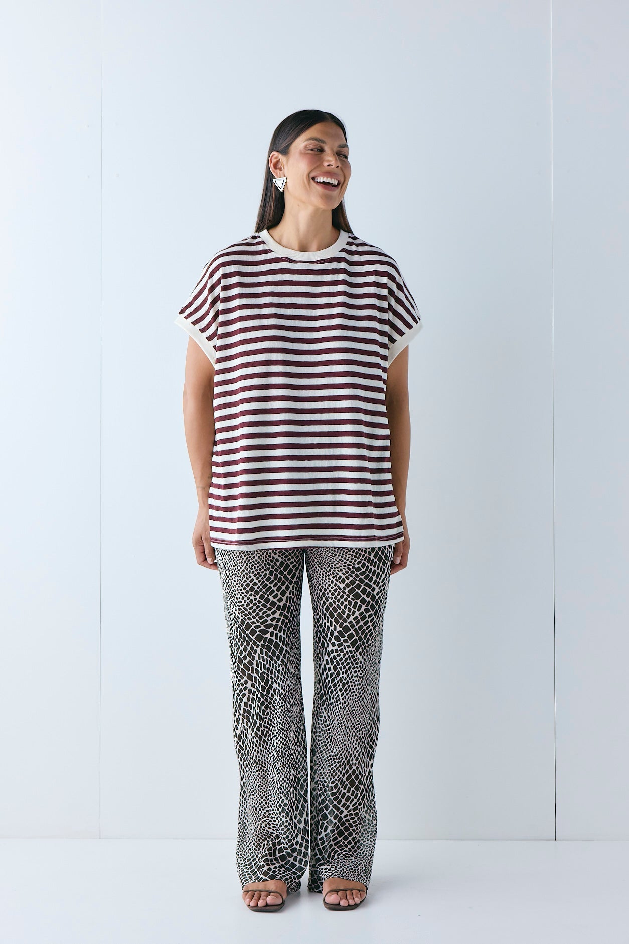Remi Sheer Pants Croc
