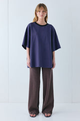 Macy Pants Brown Stripe