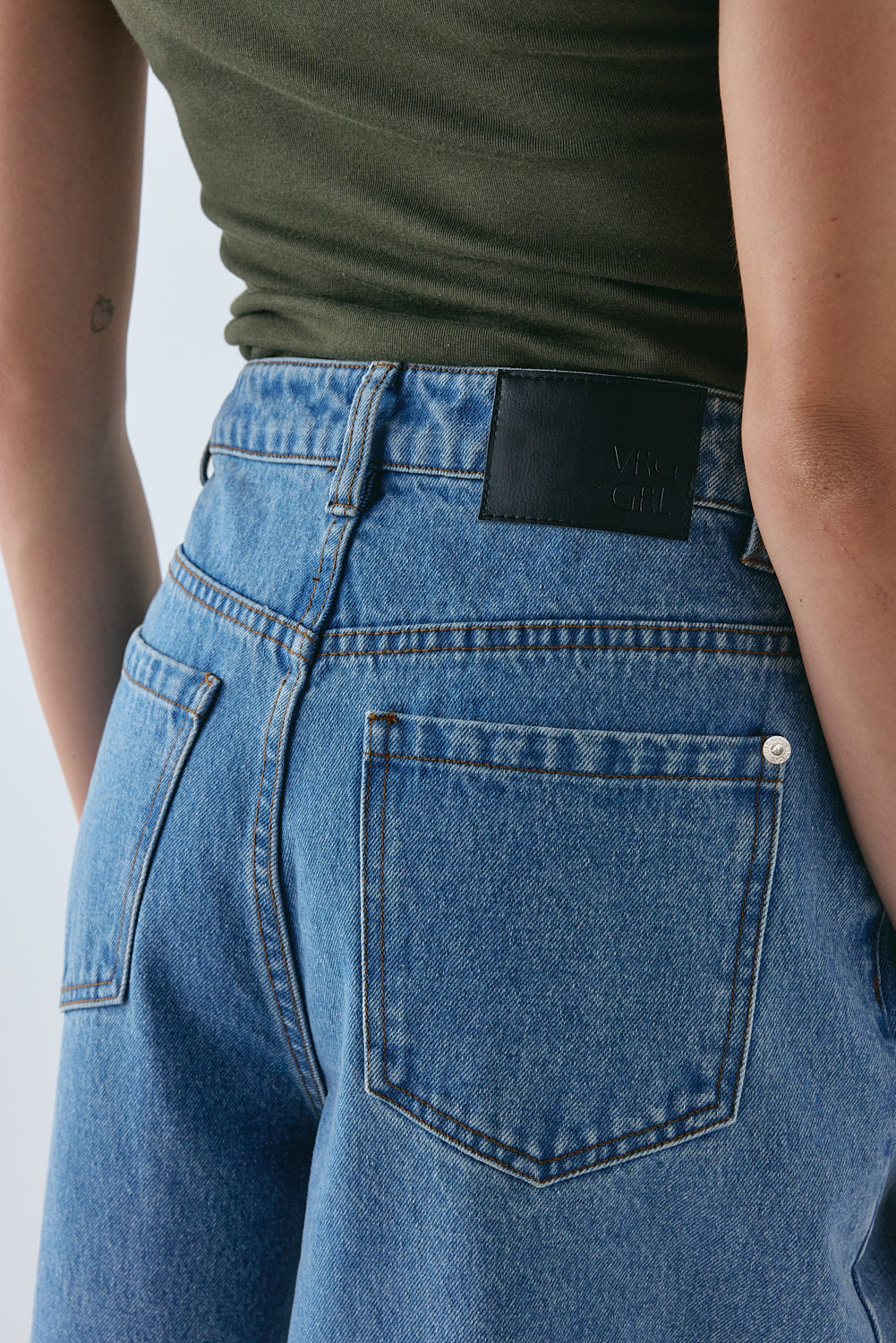 Hayden High Rise Denim Jeans Blue