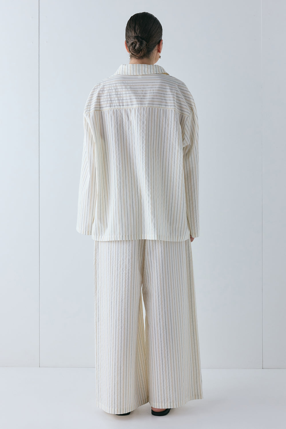 Drew Pants Cream Stripe